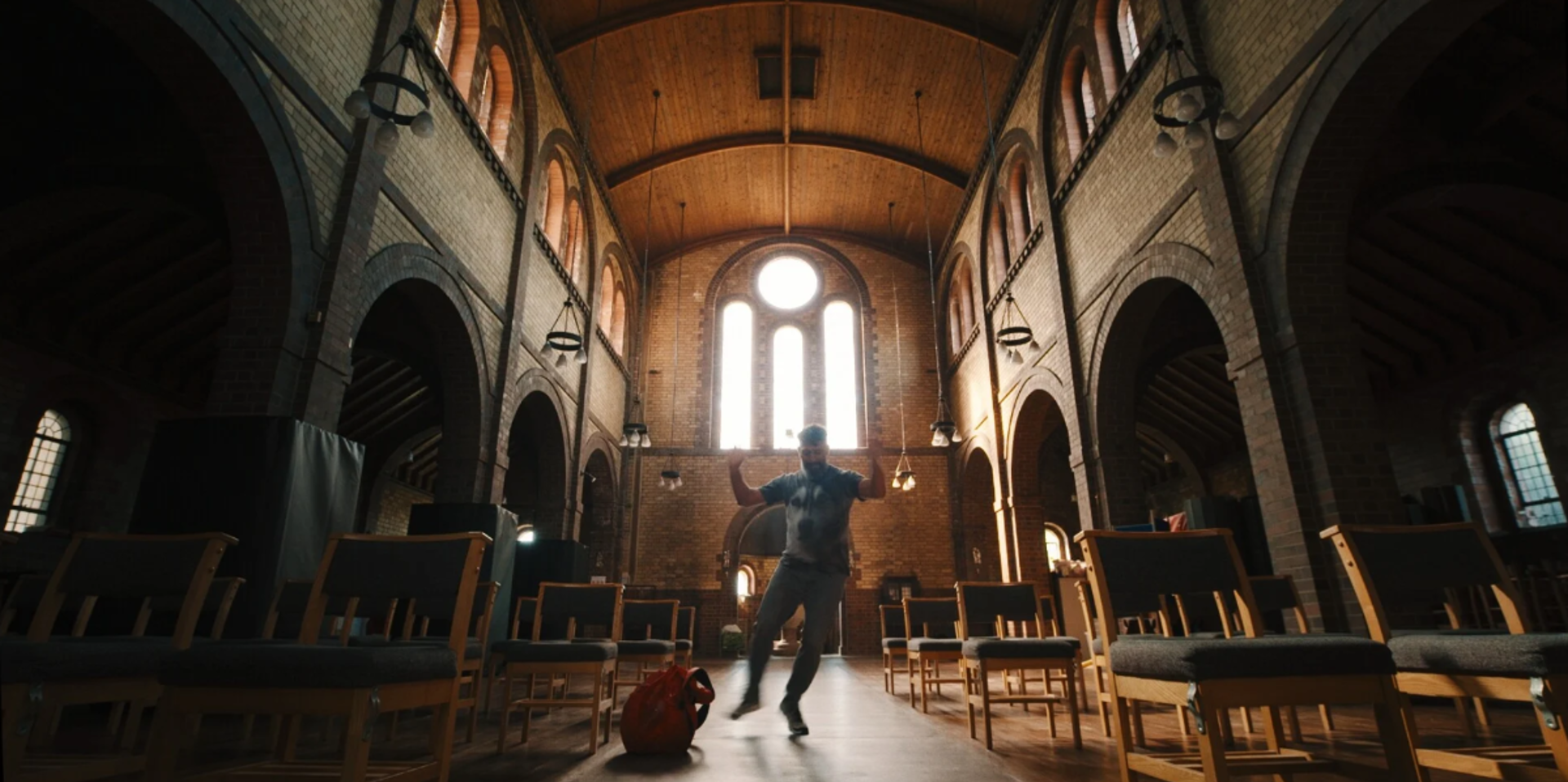 Saeed Esmaeli in GRAPPLING GRACE, Directed by Misha Novak and Alex Kiehl