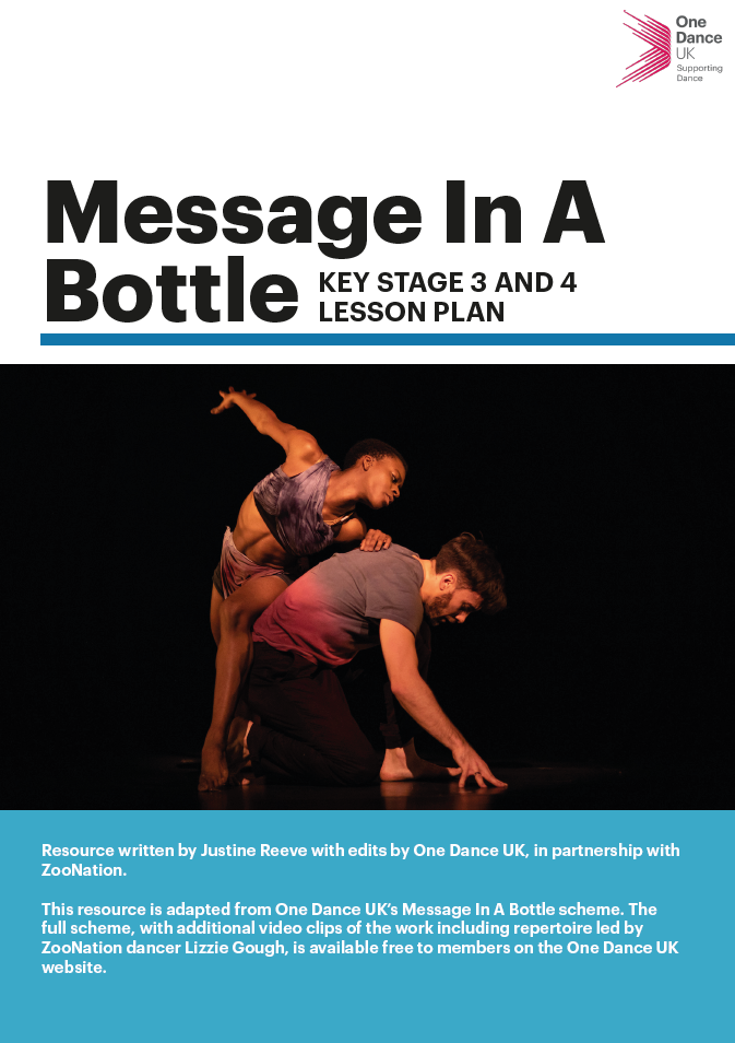 Message In A Bottle Key Stage 3 and 4 Lesson Plan