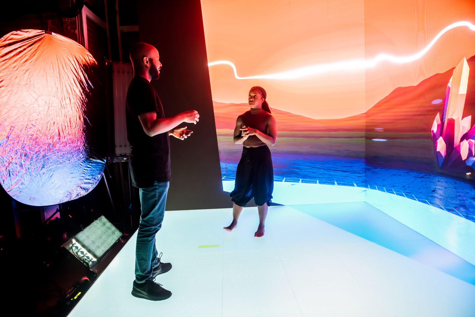 Antoine Marc and Sadé Alleyne, photo by Lidia Crisafulli Antoine Marc and Sadé Alleyne, photo by Lidia Crisafulli