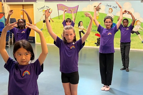 Former Royal Ballet principal leads programme bringing ballet to schools sparking smiles and joy