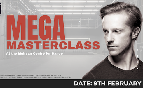 LVBS joins forces with Steven McRae, ENB and DBDF for MegaMasterclasses