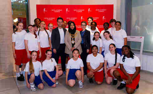 School students put on their dancing shoes to Step Around Town in Wandsworth