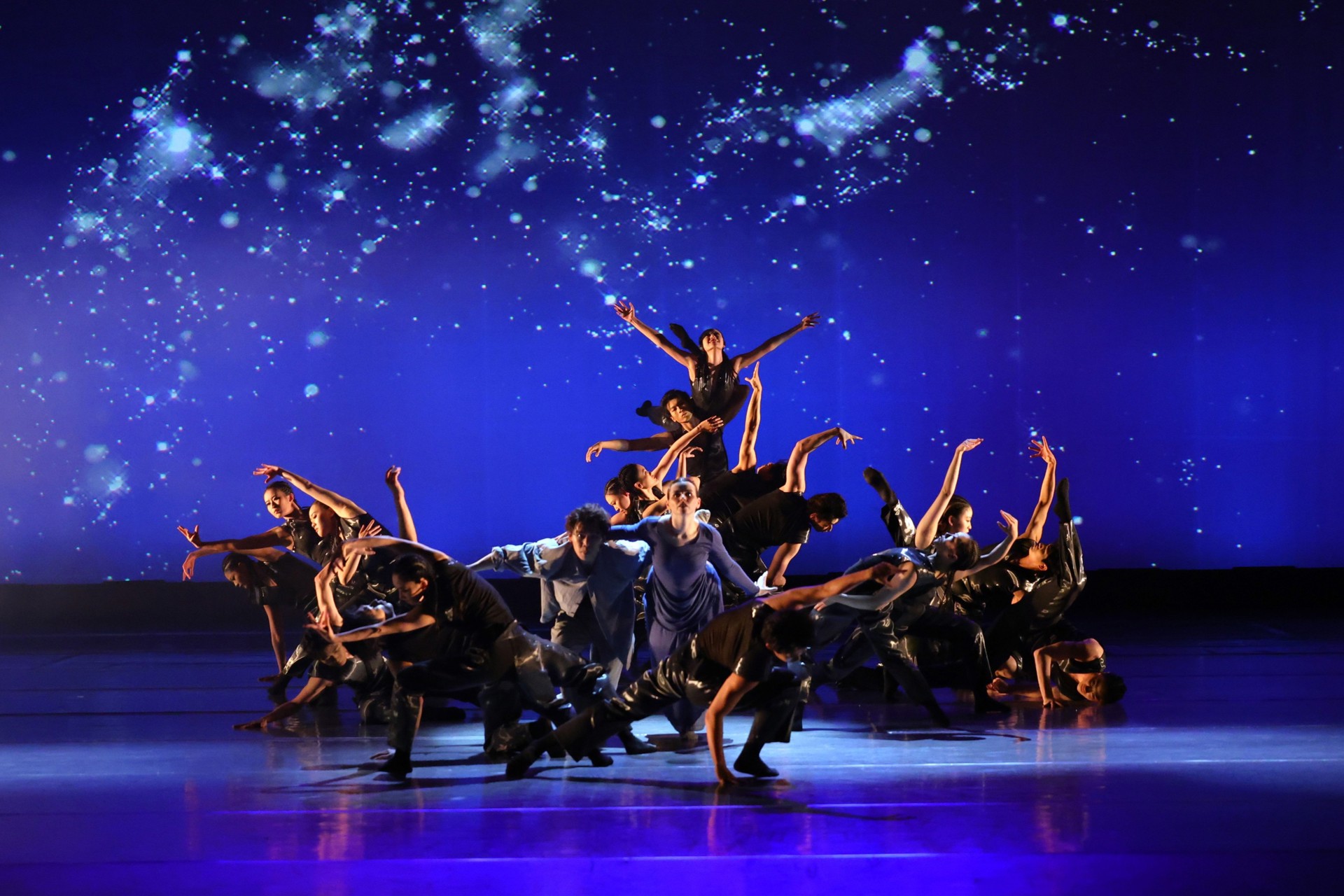 Trinity Laban and Beijing Dance Academy students perform together in October 2025