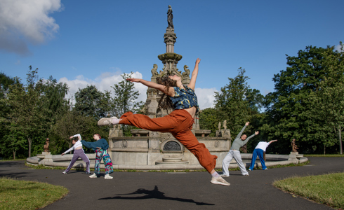 Experience a unique collaboration of dancers from around the world
