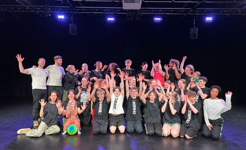 Young dancers unite for national youth exchange exploring hope and the future