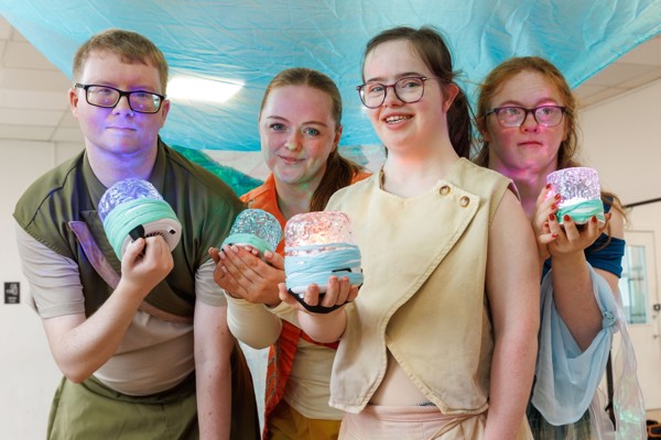 Young people with learning disabilities take their dance show on the road