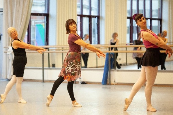 Birmingham Royal Ballet are offering free  Adult Beginners Taster Classes  part of Let’s Dance a new UK wide initiative  Founded by Angela Rippon CBE