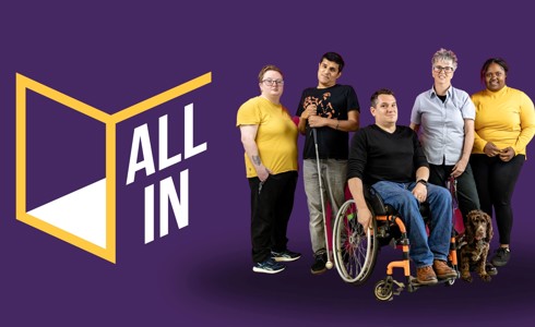 Arts Council England launch 'All in' a new UK-wide access scheme