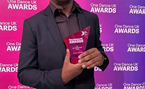 Hakeem Onibudo wins prestigious award for lifetime contribution to dance