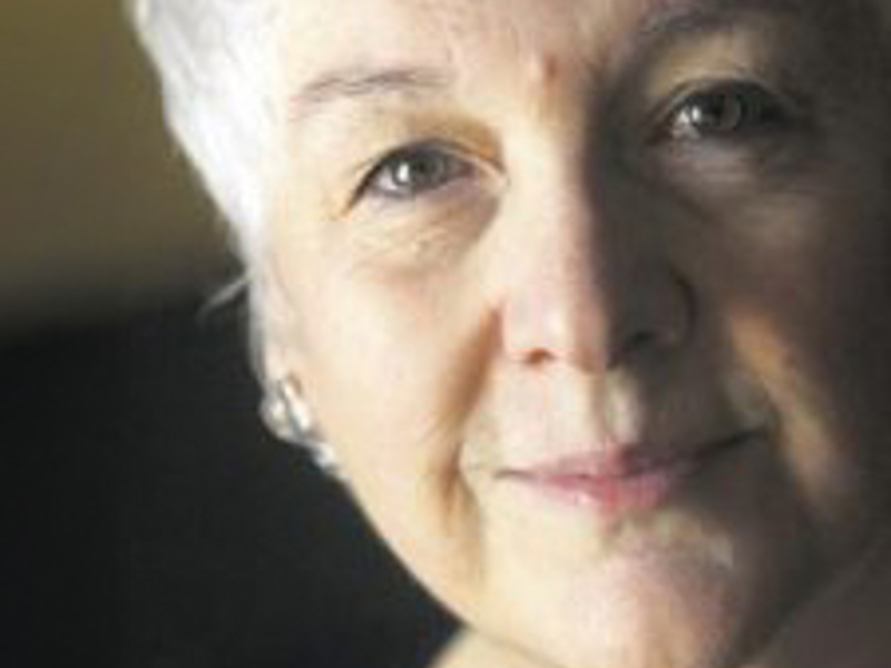 Headshot of Kate Flatt. Grey haired white female  Headshot of Kate Flatt. Grey haired white female