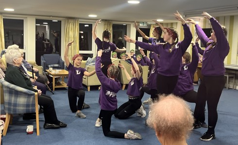 The Dance Atikk Christmas Tour of the Care Homes