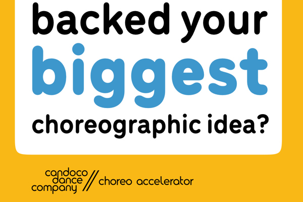Apply now for Candoco's Choreo Accelerator