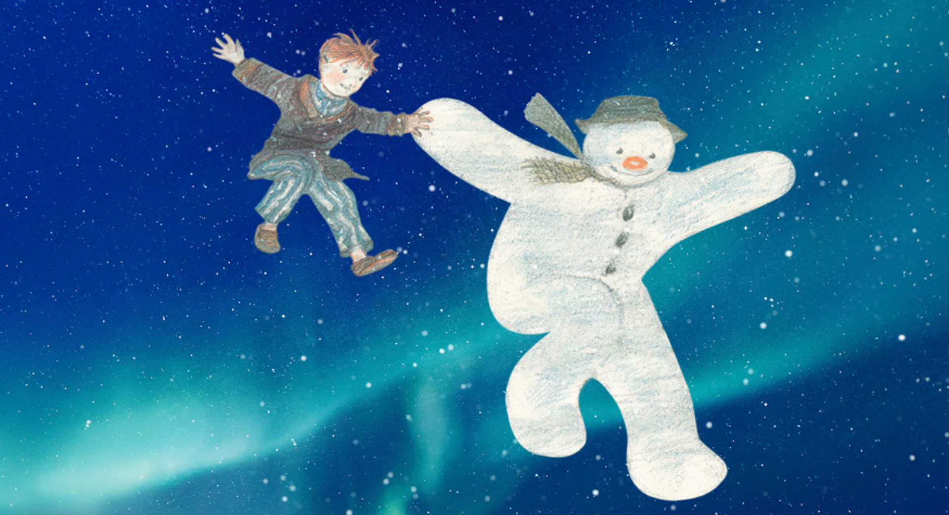 Birmingham Rep, The Snowman, Image Credit Illustration by Raymond Briggs © Snowman Enterprises Limited 2026
